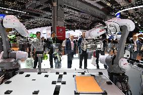 Robot Booth at 7TH CIIE in Shanghai