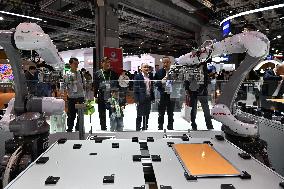 Robot Booth at 7TH CIIE in Shanghai