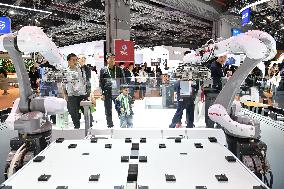 Robot Booth at 7TH CIIE in Shanghai