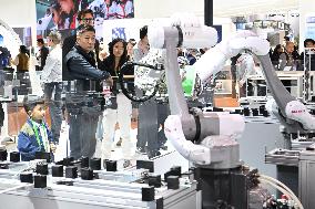 Robot Booth at 7TH CIIE in Shanghai