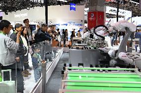 Robot Booth at 7TH CIIE in Shanghai