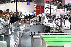 Robot Booth at 7TH CIIE in Shanghai