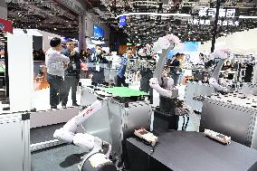 Robot Booth at 7TH CIIE in Shanghai