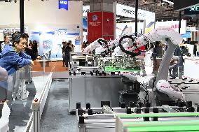 Robot Booth at 7TH CIIE in Shanghai