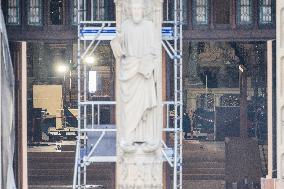 Notre-Dame Cathedral Under Restoration - Paris