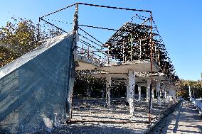 Construction next to inclusive beach in Odesa