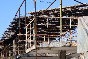 Construction next to inclusive beach in Odesa