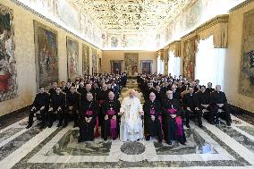 Pope Francis in Private Audience - Vatican