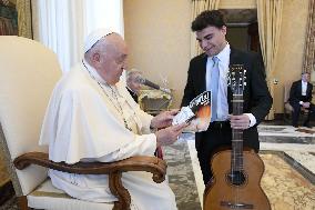 Pope Francis in Private Audience - Vatican