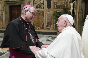 Pope Francis in Private Audience - Vatican