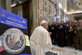 Pope Francis in Private Audience - Vatican