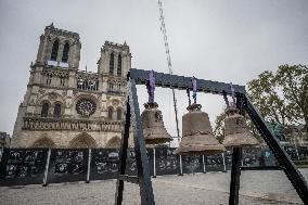 Notre-Dame Welcomes Three New Bells - Paris