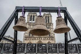 Notre-Dame Welcomes Three New Bells - Paris