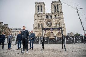 Notre-Dame Welcomes Three New Bells - Paris