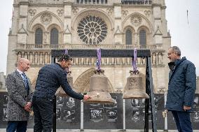 Notre-Dame Welcomes Three New Bells - Paris