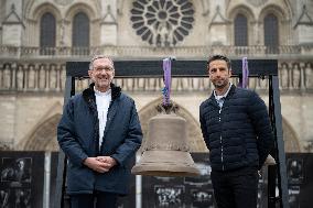 Notre-Dame Welcomes Three New Bells - Paris