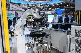 Omron Booth at 7TH CIIE in Shanghai