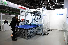 Omron Booth at 7TH CIIE in Shanghai