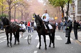 Demonstration Of The Horse-Racing Industry - Paris