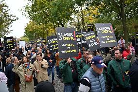 Demonstration Of The Horse-Racing Industry - Paris