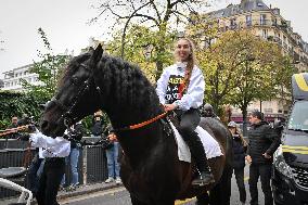 Demonstration Of The Horse-Racing Industry - Paris