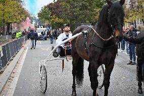 Demonstration Of The Horse-Racing Industry - Paris