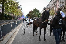 Demonstration Of The Horse-Racing Industry - Paris