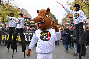 Demonstration Of The Horse-Racing Industry - Paris