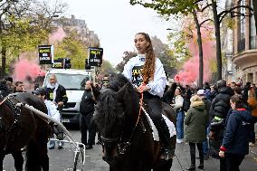 Demonstration Of The Horse-Racing Industry - Paris