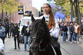 Demonstration Of The Horse-Racing Industry - Paris