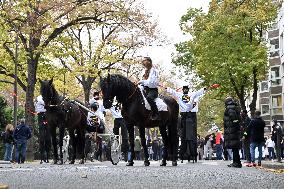 Demonstration Of The Horse-Racing Industry - Paris