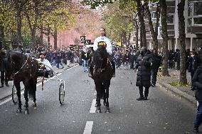 Demonstration Of The Horse-Racing Industry - Paris