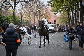 Demonstration Of The Horse-Racing Industry - Paris