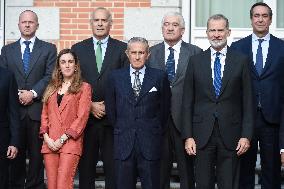 King Felipe VI Audiences - Madrid