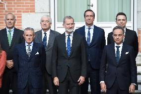 King Felipe VI Audiences - Madrid