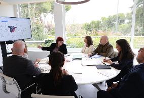 Queen Letizia At Spanish Red Cross Meeting - Madrid