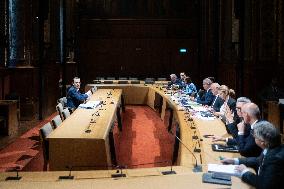 Thomas Cazenave hearing at the French Senate - Paris