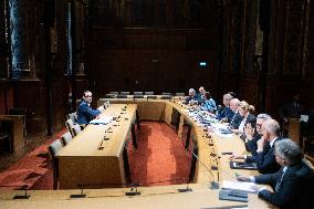 Thomas Cazenave hearing at the French Senate - Paris