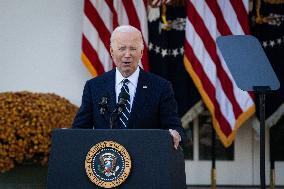 Biden addresses the nation about the election