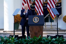 Joe Biden on the presential election results - Washington