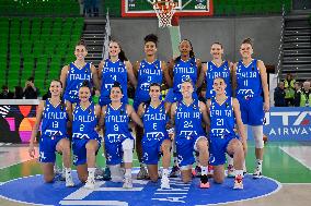 BASKET - Evento - Women's Euro Basket 2025 Qualifiers - Italy vs Czech Republic