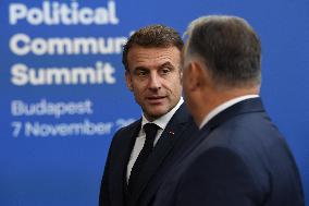 European Political Community Summit In Budapest: Arrivals