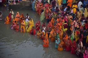 Chhath Puja Festival In Assam