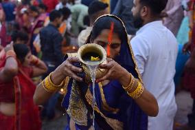 Chhath Puja Festival In Assam