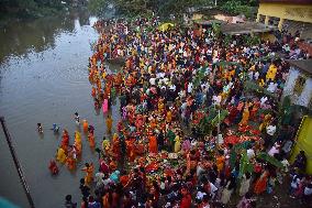 Chhath Puja Festival In Assam