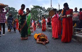 Chhath Puja Festival In Assam