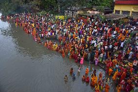 Chhath Puja Festival In Assam