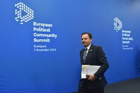 European Political Community Summit In Budapest: Arrivals