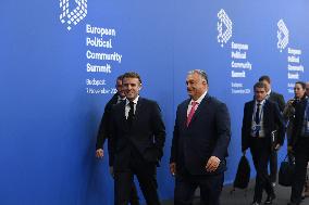 European Political Community Summit In Budapest: Arrivals