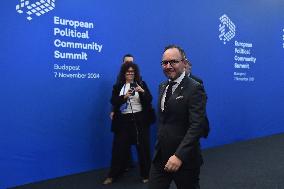 European Political Community Summit In Budapest: Arrivals